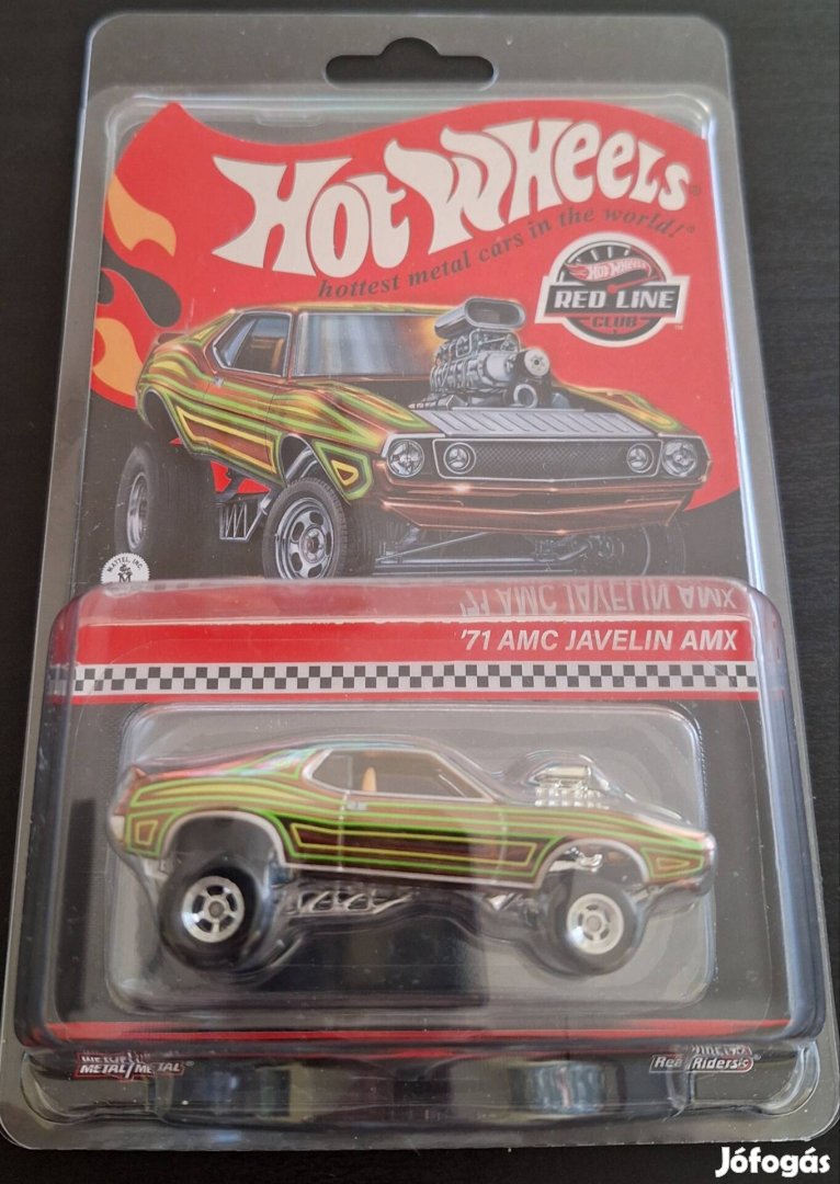 Hot Wheels RLC '71 Javelin AMC Amx Spectraflame root be