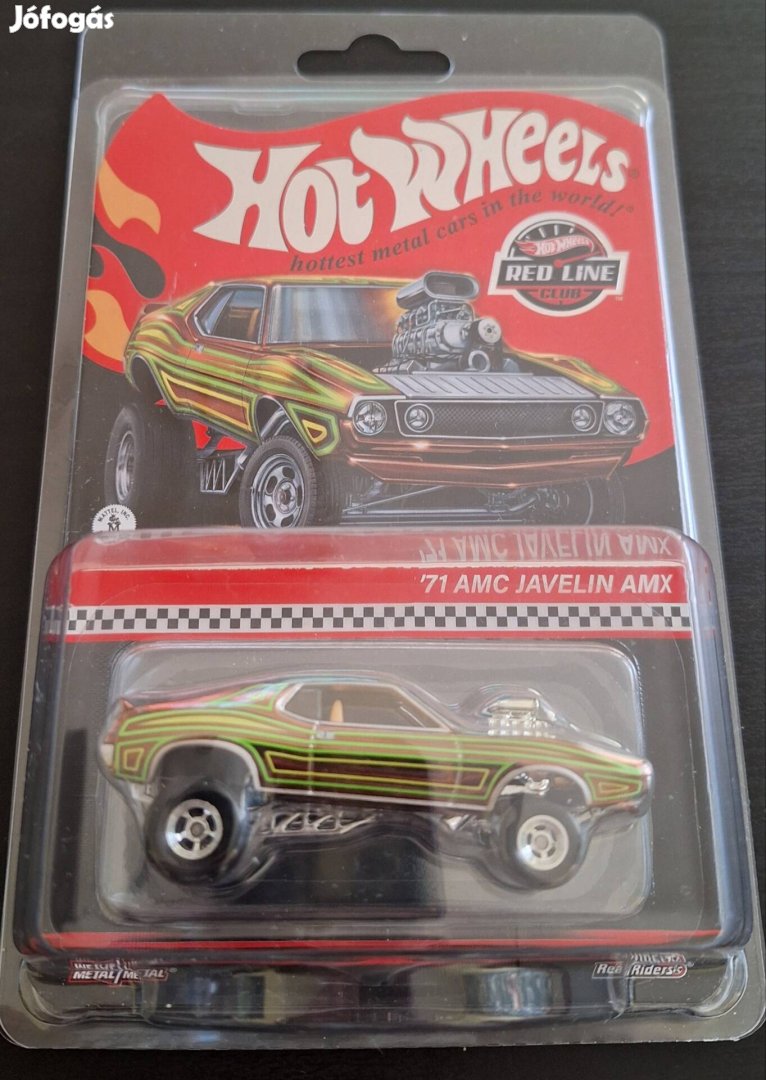 Hot Wheels RLC  '71 Javelin AMC Amx Spectraflame root be 