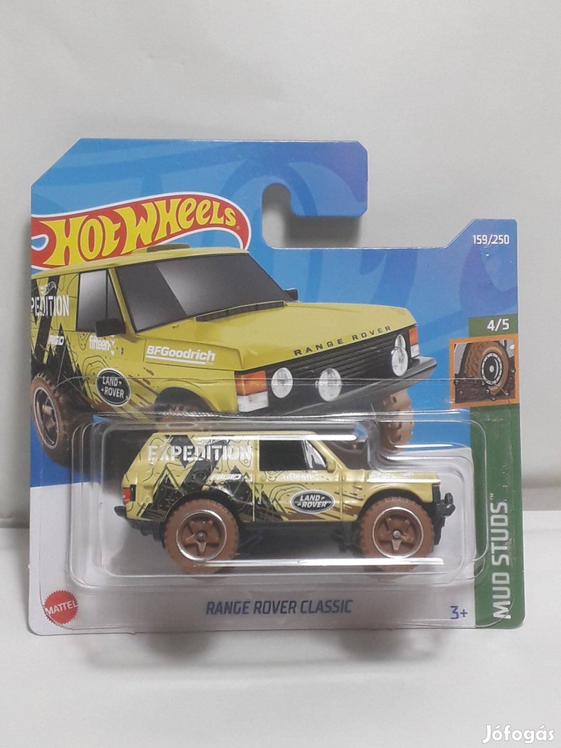 Hot Wheels Range Rover Classic (yellow) 2022