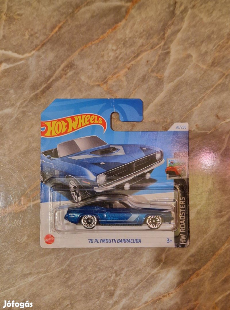 Hot Wheels Roadsters Plymouth Barracuda 1970 Kisautó