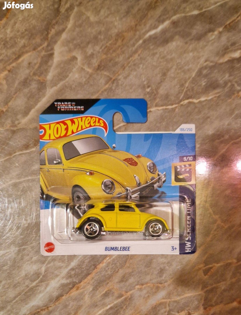 Hot Wheels Screen Time Bumblebee Volkswagen Bogár Kisautó