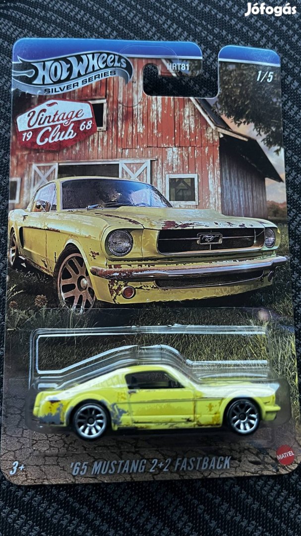 Hot Wheels Silver Mustang