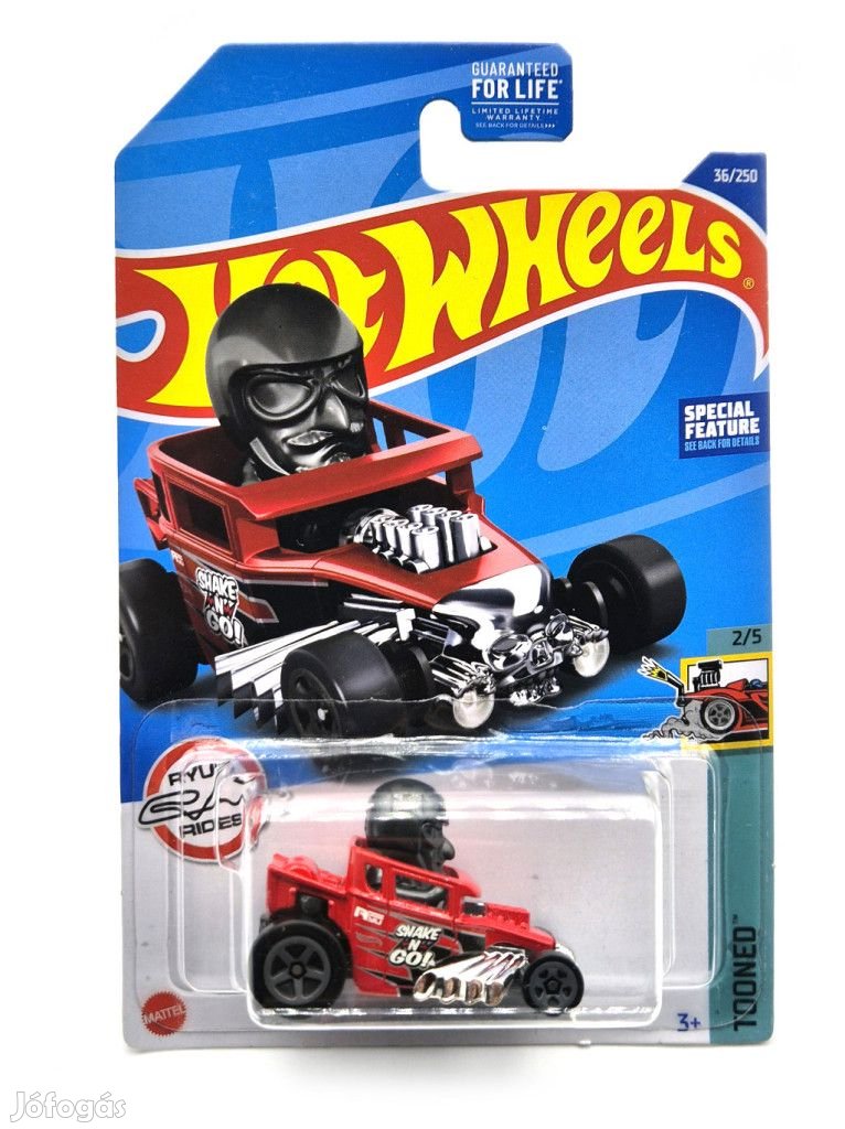 Hot Wheels Skull Shaker - Tooned 2/5 - 36/250 - hosszú kártyás