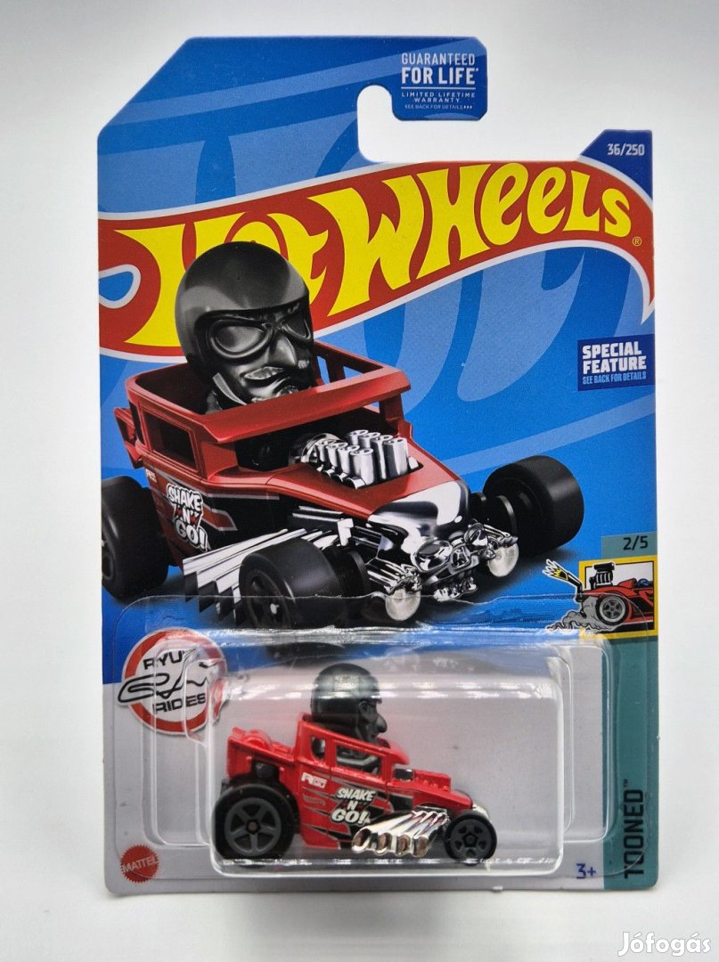 Hot Wheels Skull Shaker - Tooned 2/5 - 36/250 - hosszú kártyás