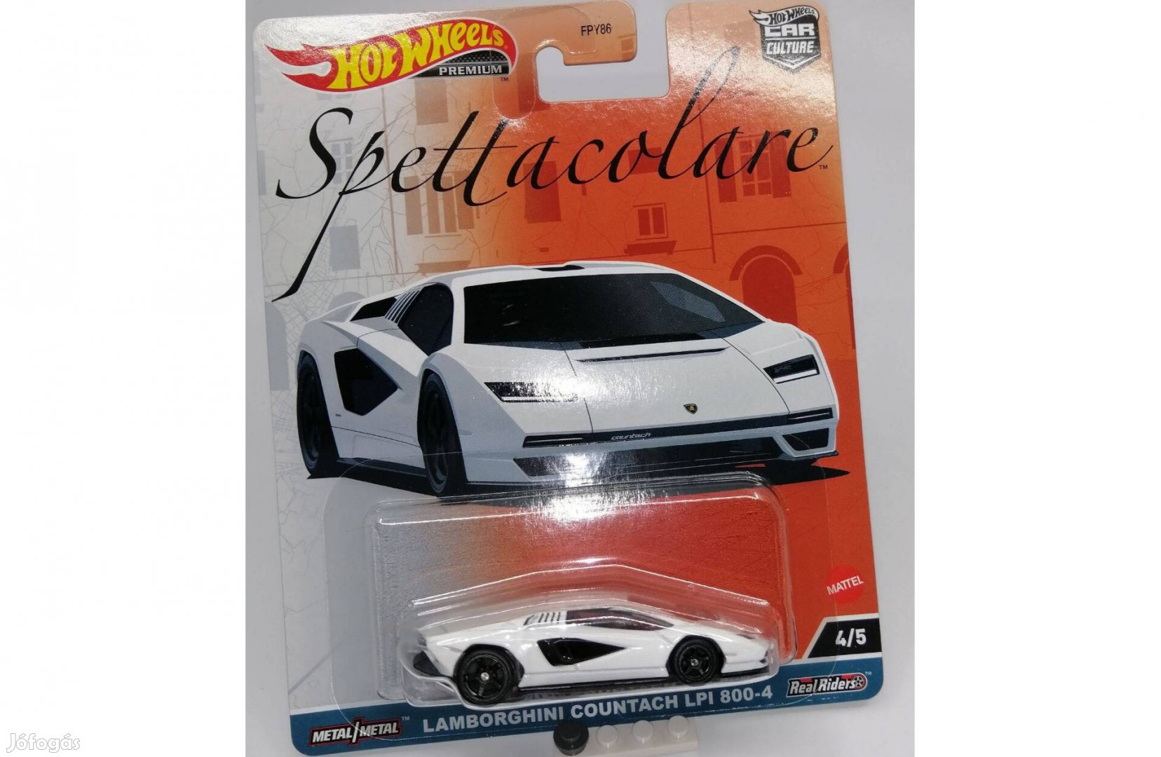 Hot Wheels Spettacolare 4/5 Lamborghini Countach LPI 800-4