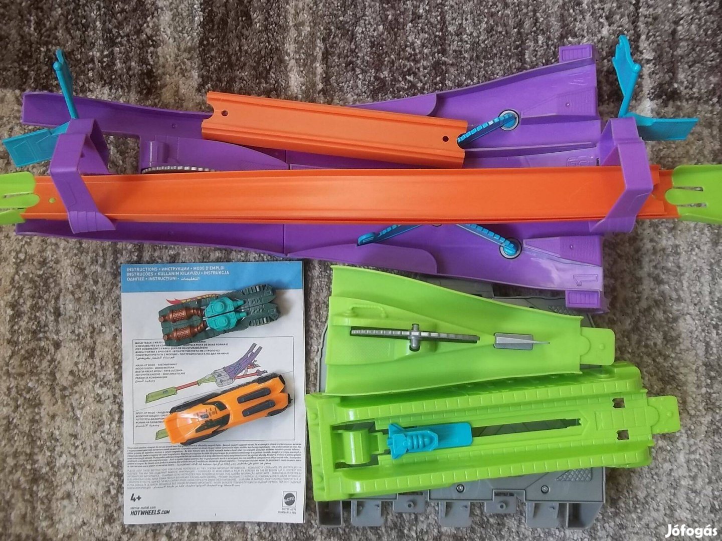 Hot Wheels Split Speeders szeletelő pálya