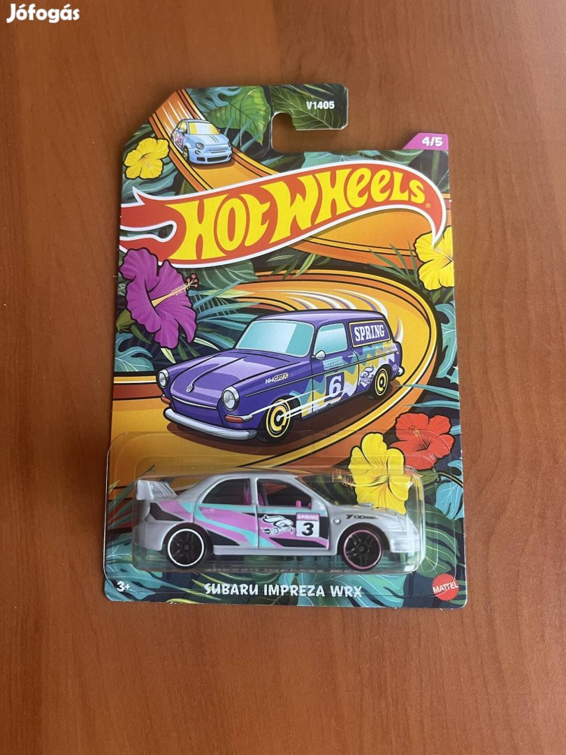 Hot Wheels Spring 2024 4/5 Subaru Impreza Wrx Új