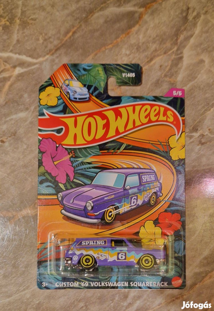 Hot Wheels Spring Volkswagen Squareback Custom 1969 Kisautó