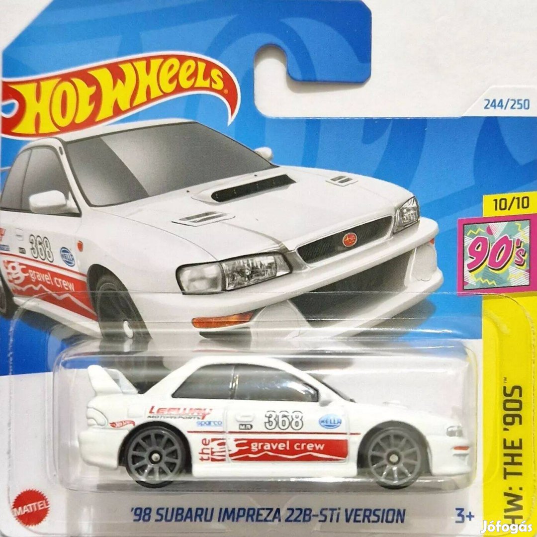 Hot Wheels-Subaru Impreza 22B STi eladó