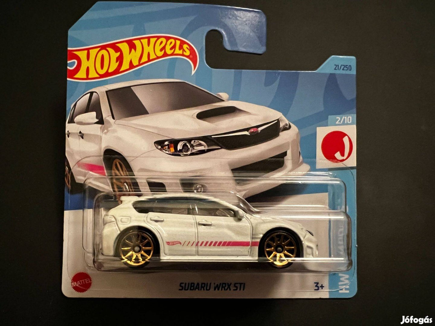 Hot Wheels Subaru Wrx STI - fehér