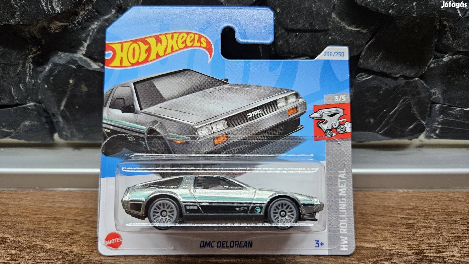 Hot Wheels TH # HW Rolling Metal # DMC Delorean Treasure Hunt