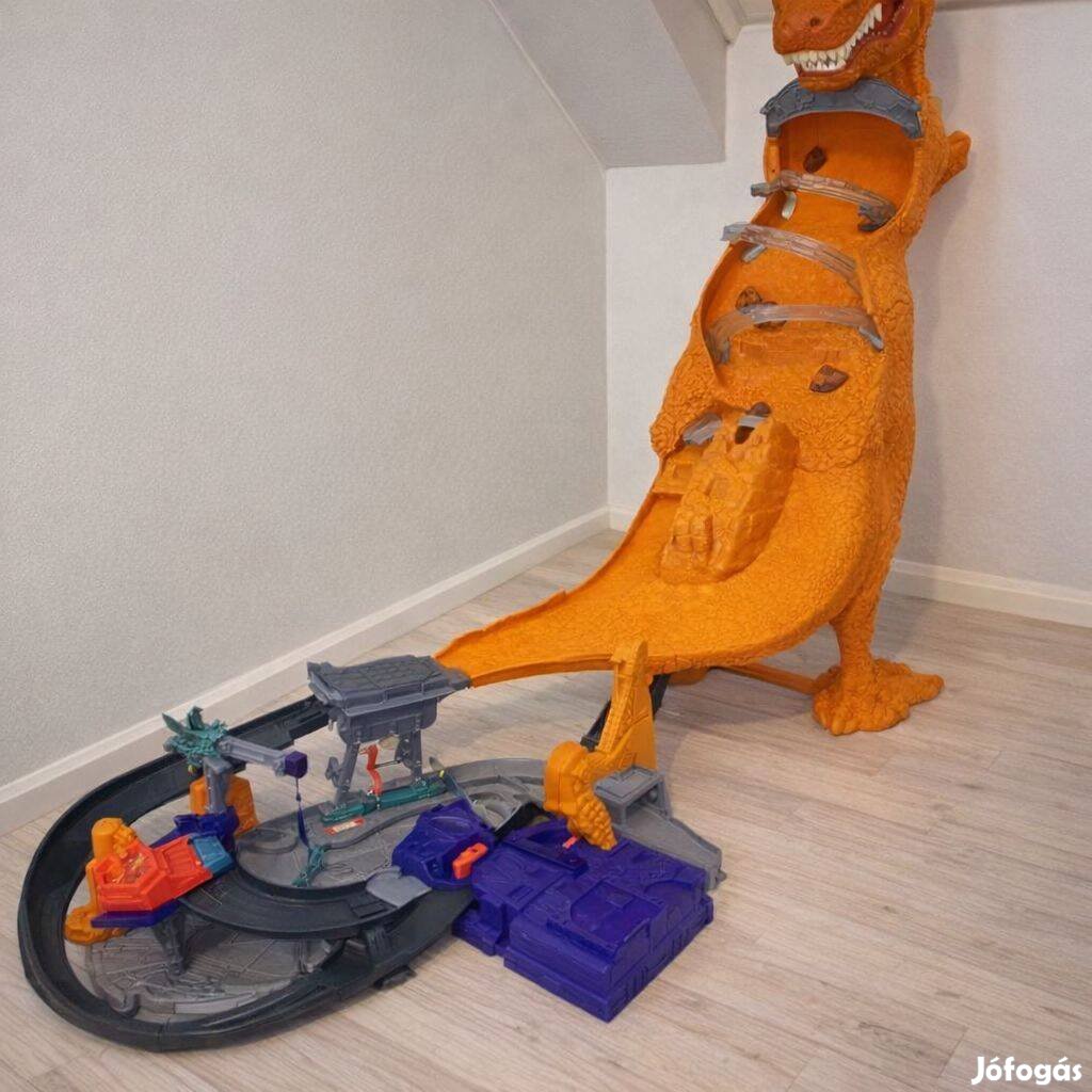Hot Wheels T-Rex játékszett
