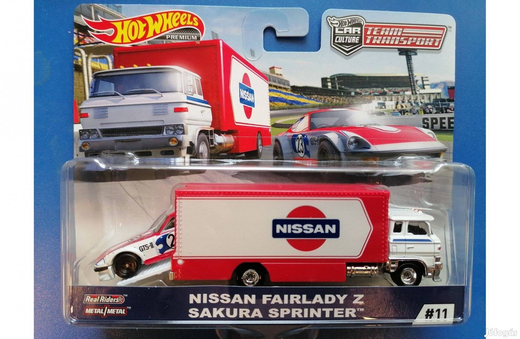 Hot Wheels Team Transport #11 Nissan Fairlady Z & Sakura Sprinter