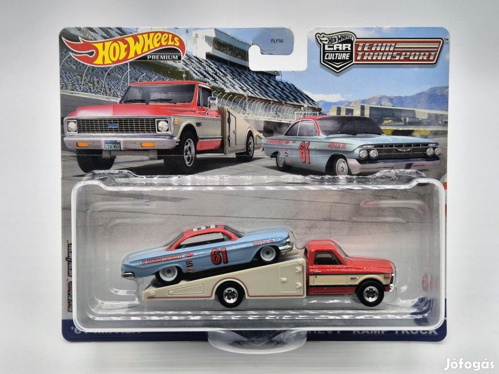 Hot Wheels Team Transport - Chevrolet Impala - Chevrolet Ramp Truck -