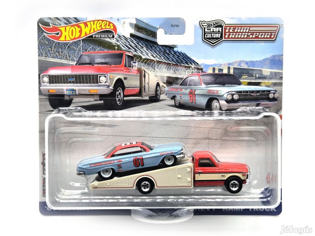 Hot Wheels Team Transport - Chevrolet Impala - Chevrolet Ramp Truck -