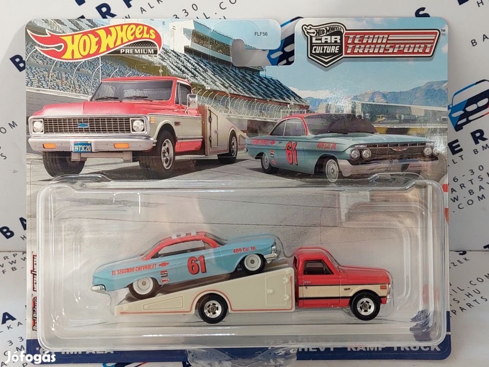 Hot Wheels Team Transport - Chevrolet Impala - Chevrolet Ramp Truck -