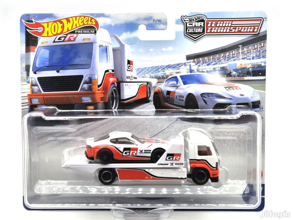 Hot Wheels Team Transport - Toyota Supra GR - Aero Lift Truck -  Hotw