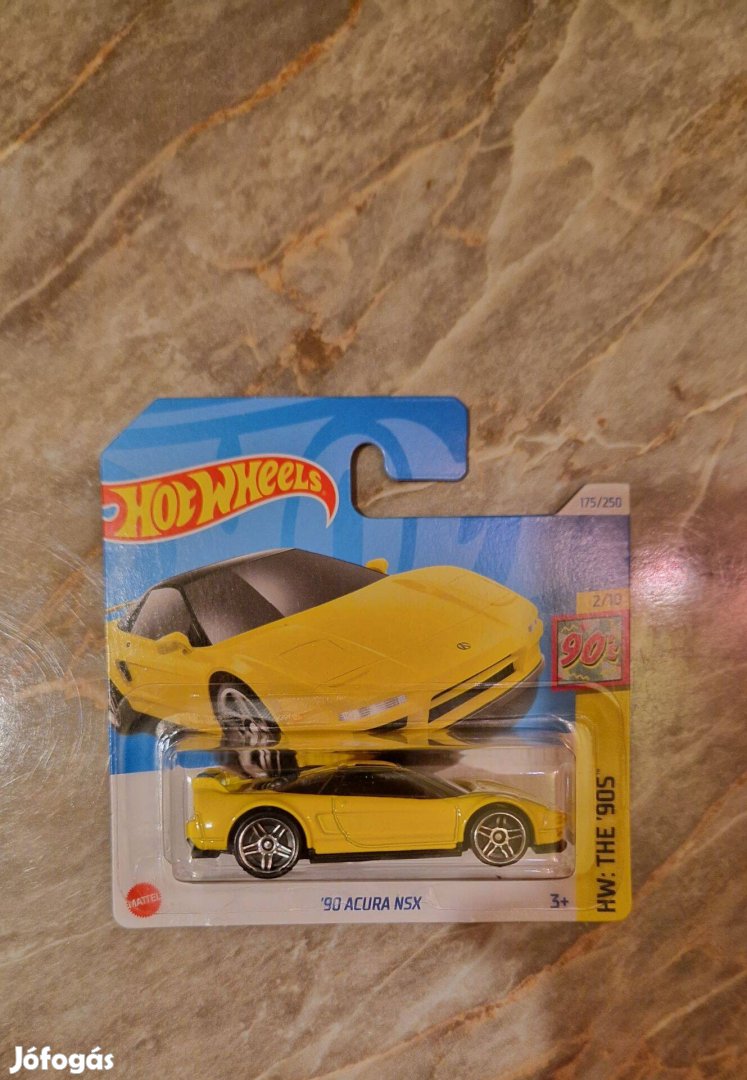 Hot Wheels The 90's Acura Honda Nsx Kisautó