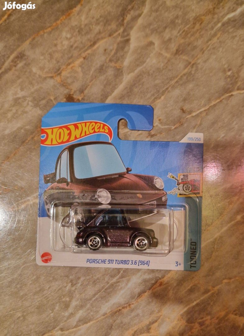 Hot Wheels Tooned Porsche 911 Turbo (964) Kisautó