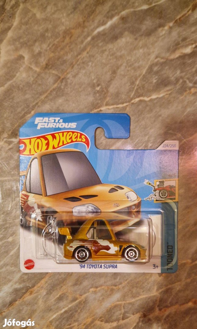 Hot Wheels Tooned Toyota Supra Kisautó