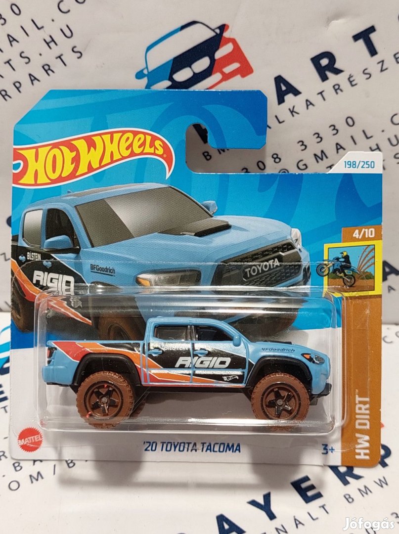 Hot Wheels Toyota Tacoma (2020)  - HW Dirt - 198/250 -  Hot Wheels -