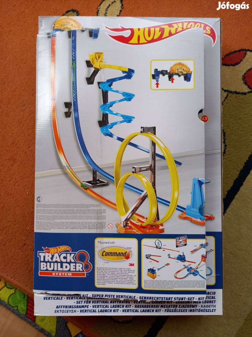 Hot Wheels Track Builder függőleges pálya