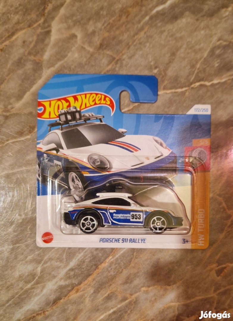 Hot Wheels Turbo Porsche 911 Rallye Kisautó