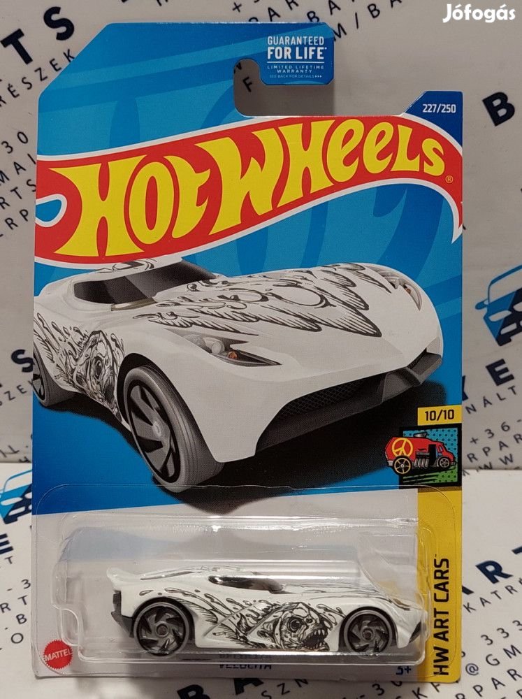 Hot Wheels Velocita - HW Art Cars 10/10 - 227/250 - hosszú kártyás