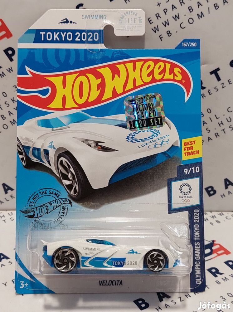 Hot Wheels Velocita - Olimpic Games Tokyo 2020 9/10 - 167/250 - hossz