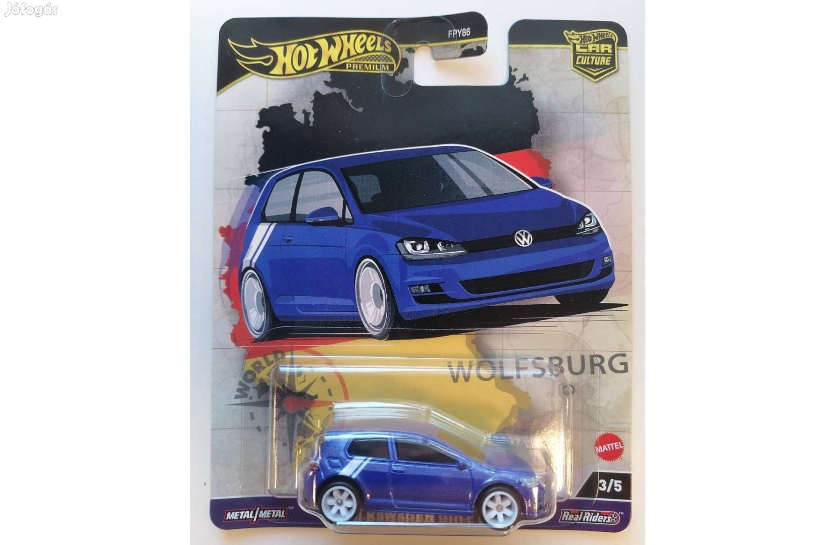 Hot Wheels World Tour Volkswagen Golf Mk7