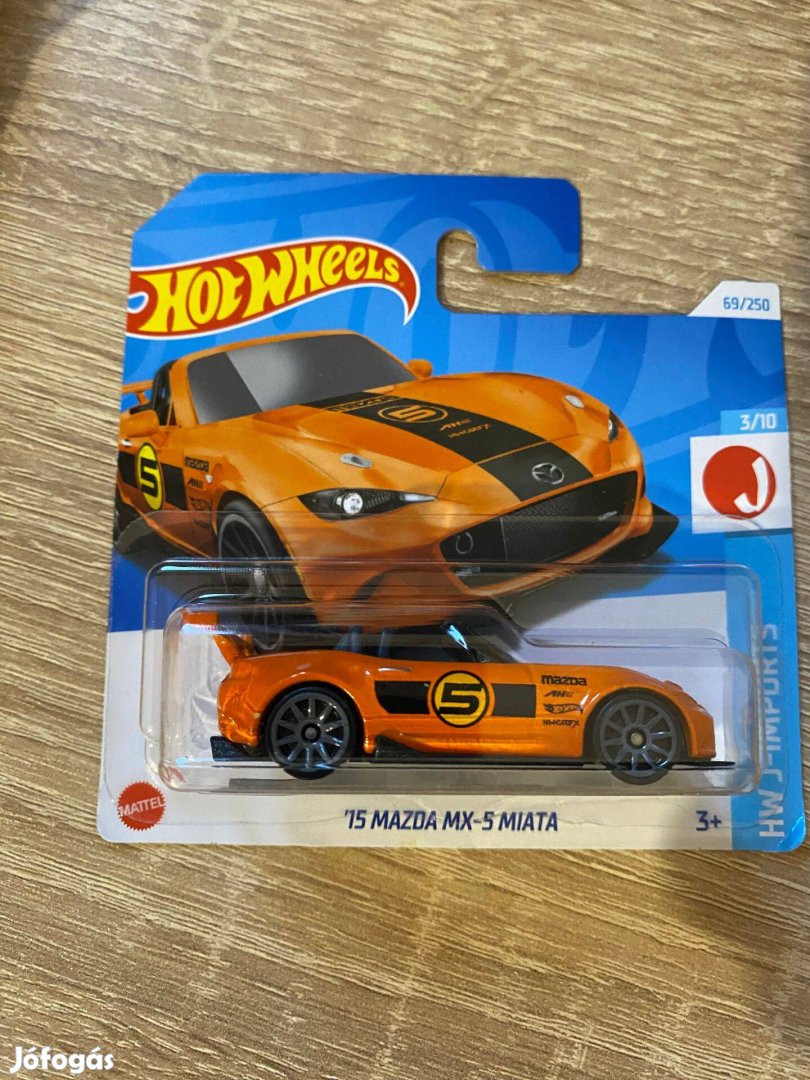 Hot Wheels '15 Mazda MX-5 Miata (Htd22)