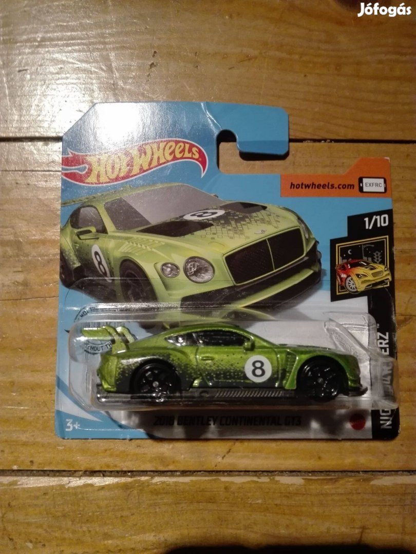 Hot Wheels: 2018 Bentley continenetal GT3 Bontatlan 2020