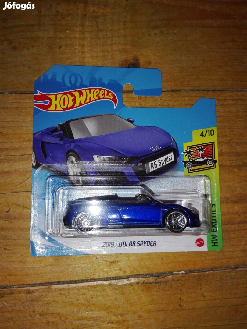 Hot Wheels: 2019 Audi R8 Spyder Bontatlan! 2021