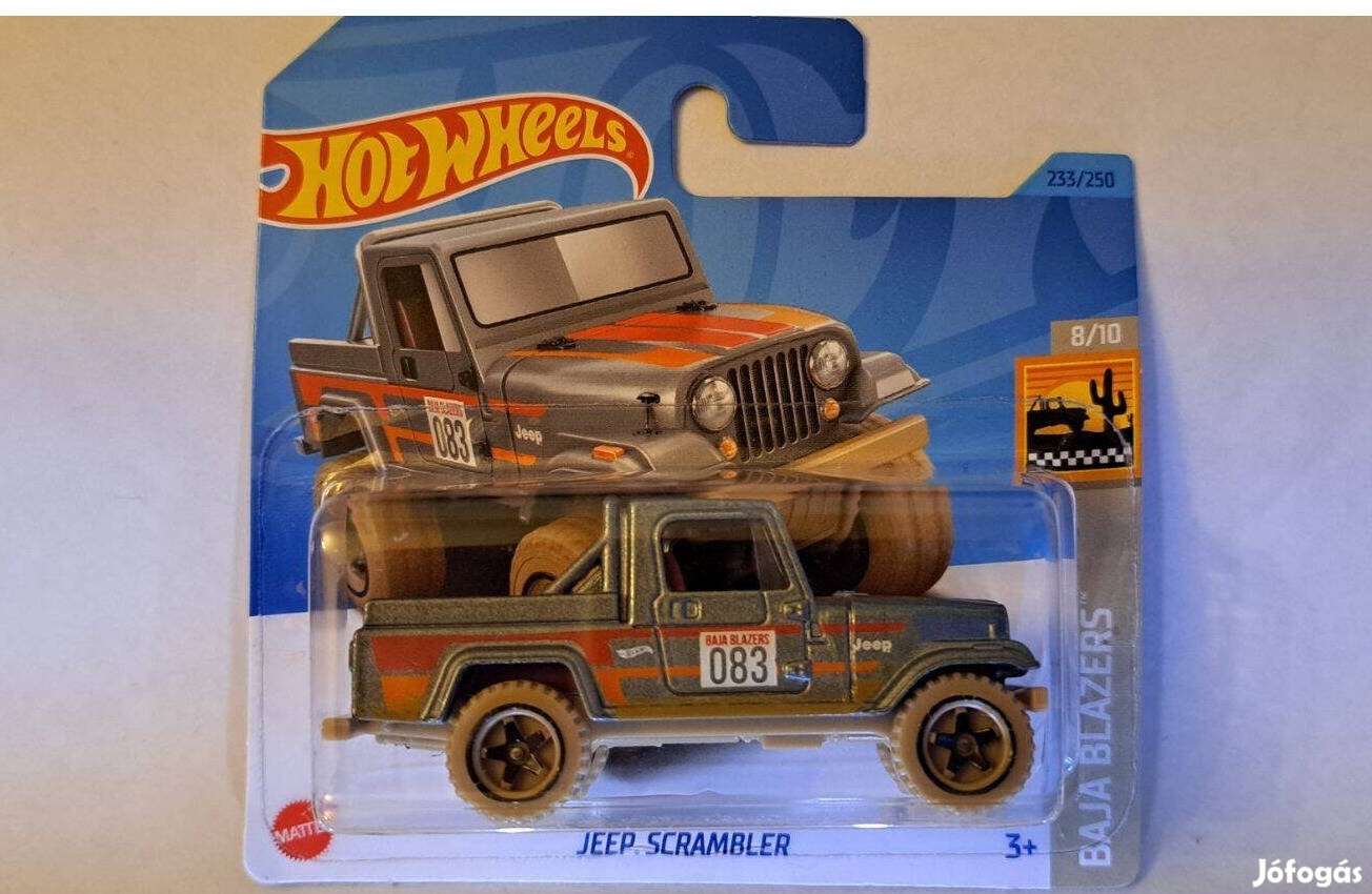 Hot Wheels. 2023. Jeep Scrambler. Csere is!