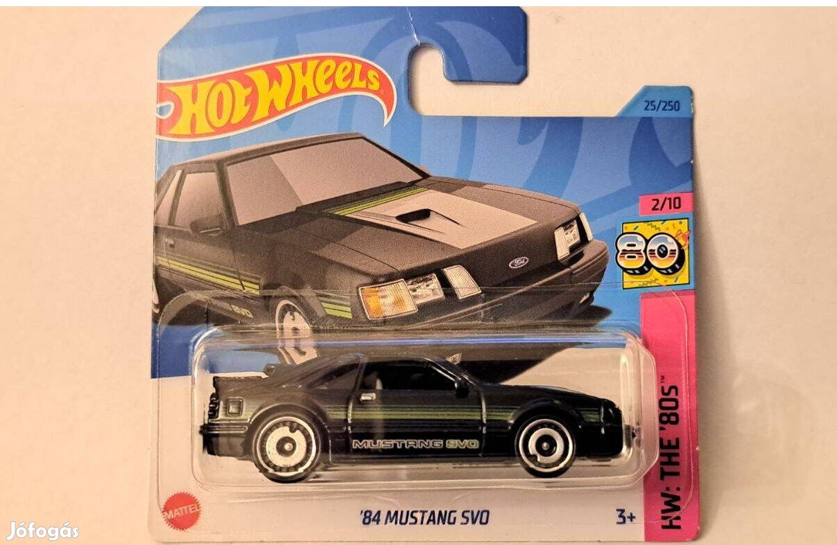 Hot Wheels. 2023. '84 Mustang SVO Ford. Csere is !