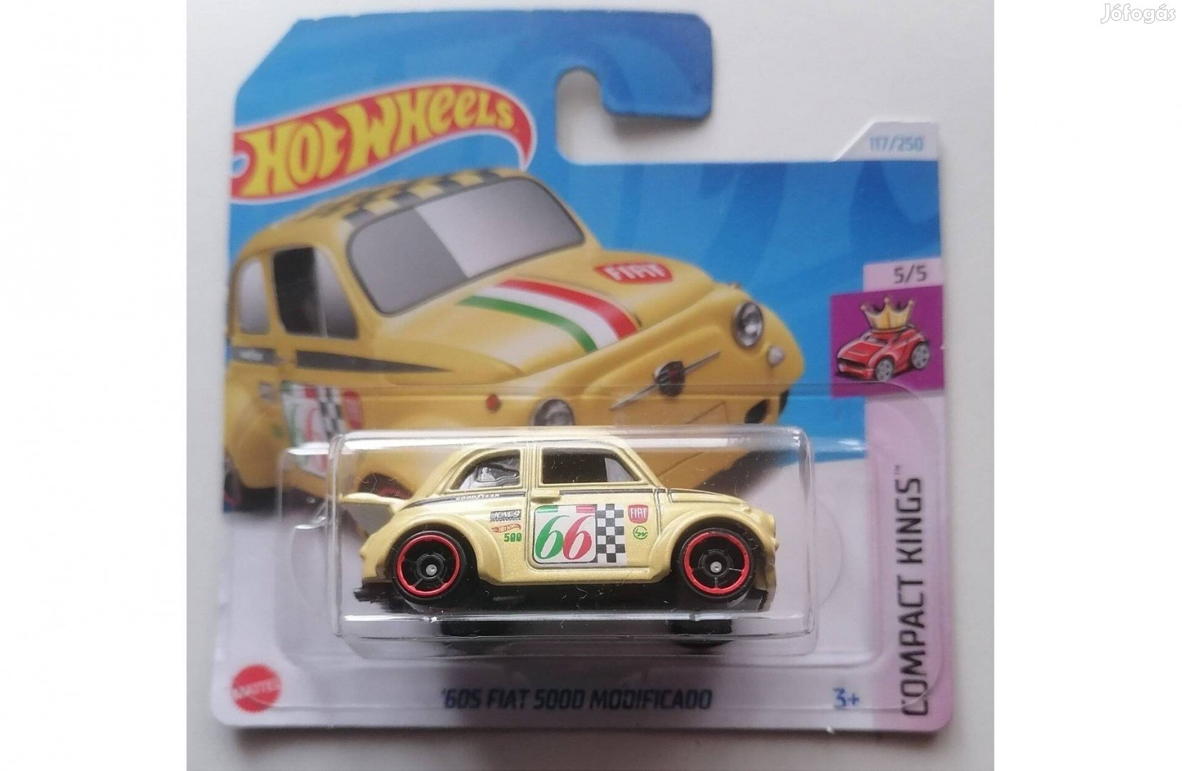 Hot Wheels '60S Fiat 500D Modificado