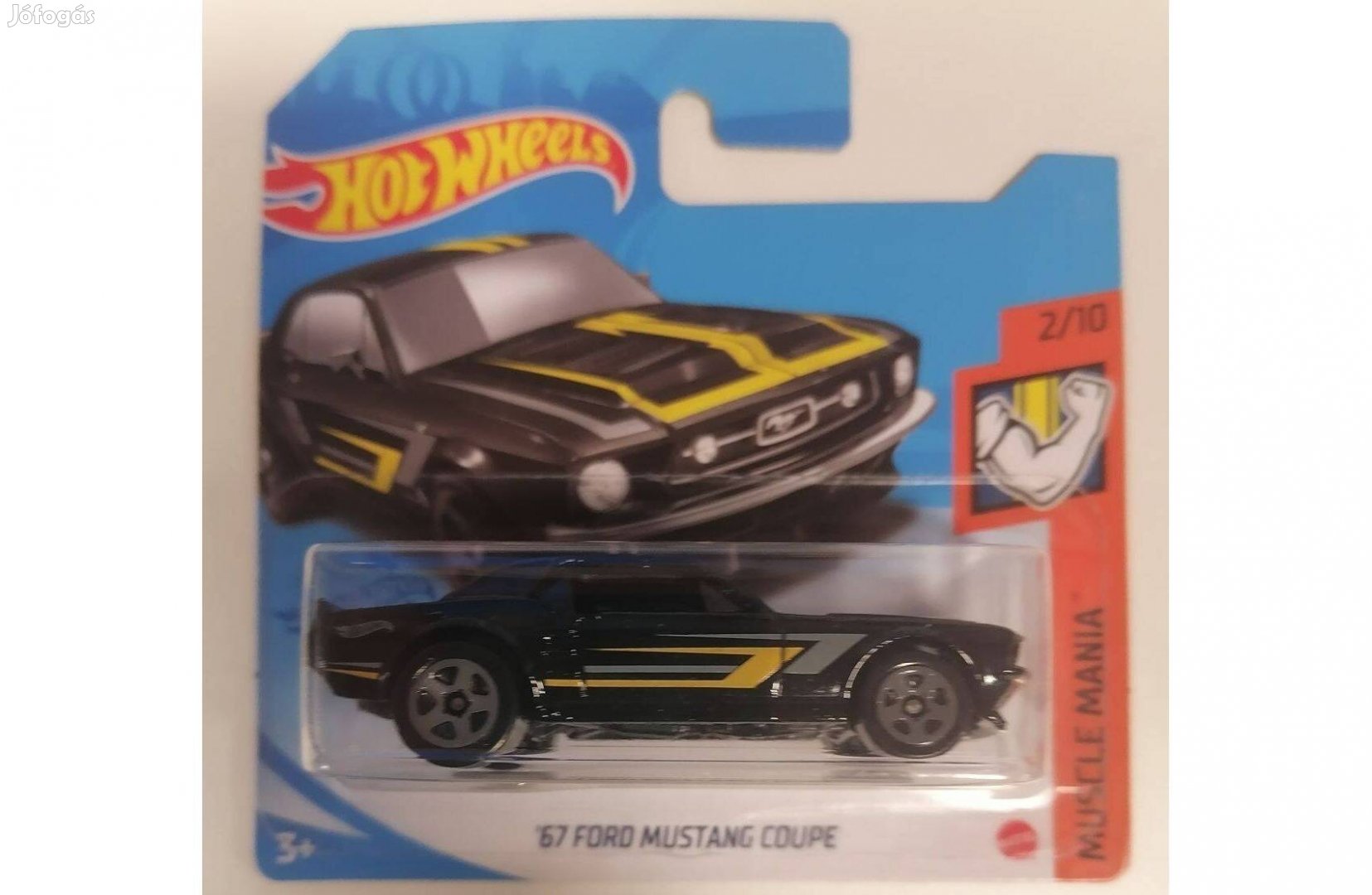 Hot Wheels '67 Ford Mustang Coupe black