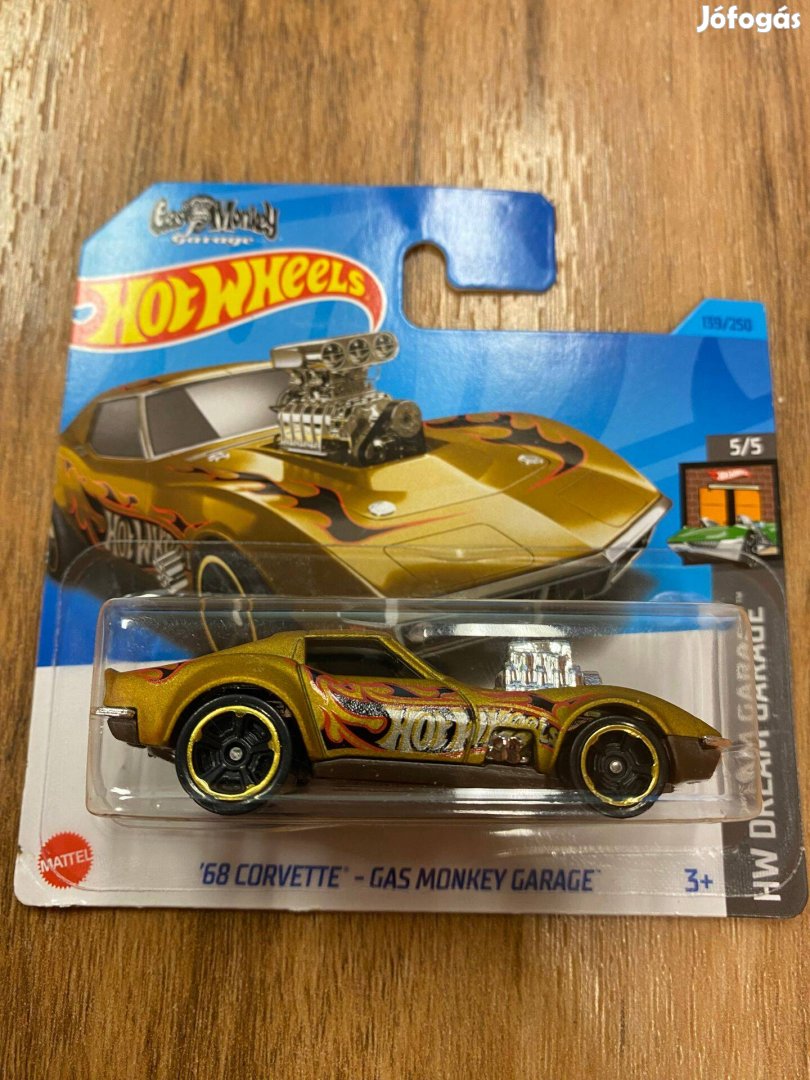 Hot Wheels '68 Corvette - Gas Monkey Garage (Hkh23)