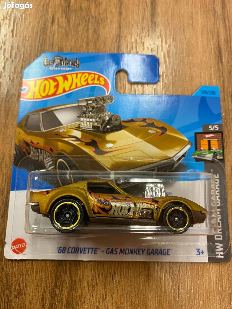 Hot Wheels '68 Corvette - Gas Monkey Garage (Hkh23)