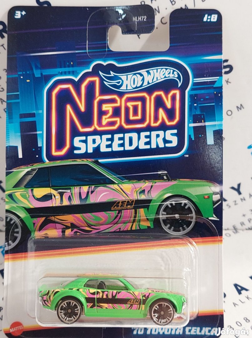 Hot Wheels '70 Toyota Celica - Neon Speeders  -  Hot Wheels - 1:64