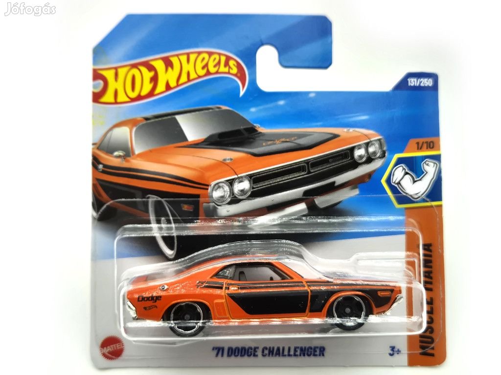 Hot Wheels '71 Dodge Challenger - Muscle Mania 1/10 - 131/250 -  Hot