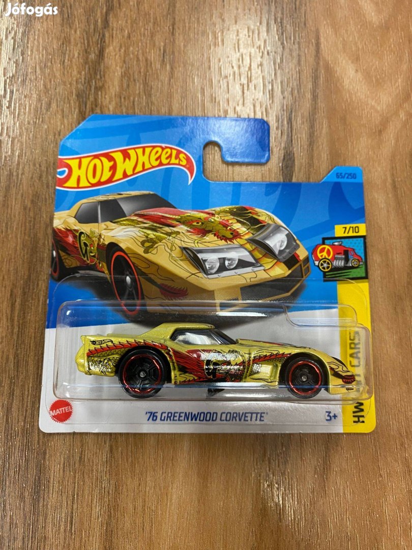 Hot Wheels '76 Greenwood Corvette (Hkh52)