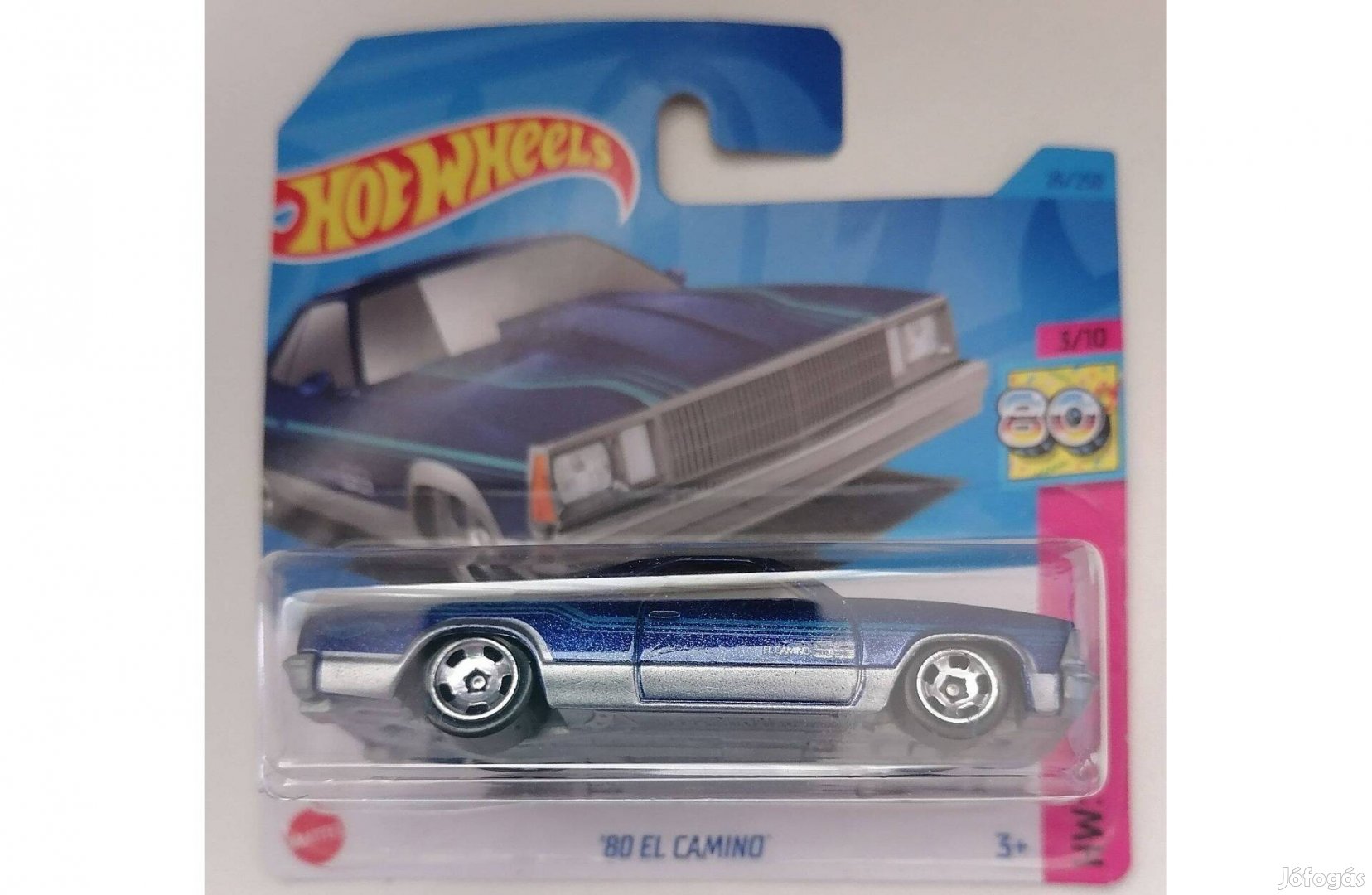 Hot Wheels '80 El Camino blue