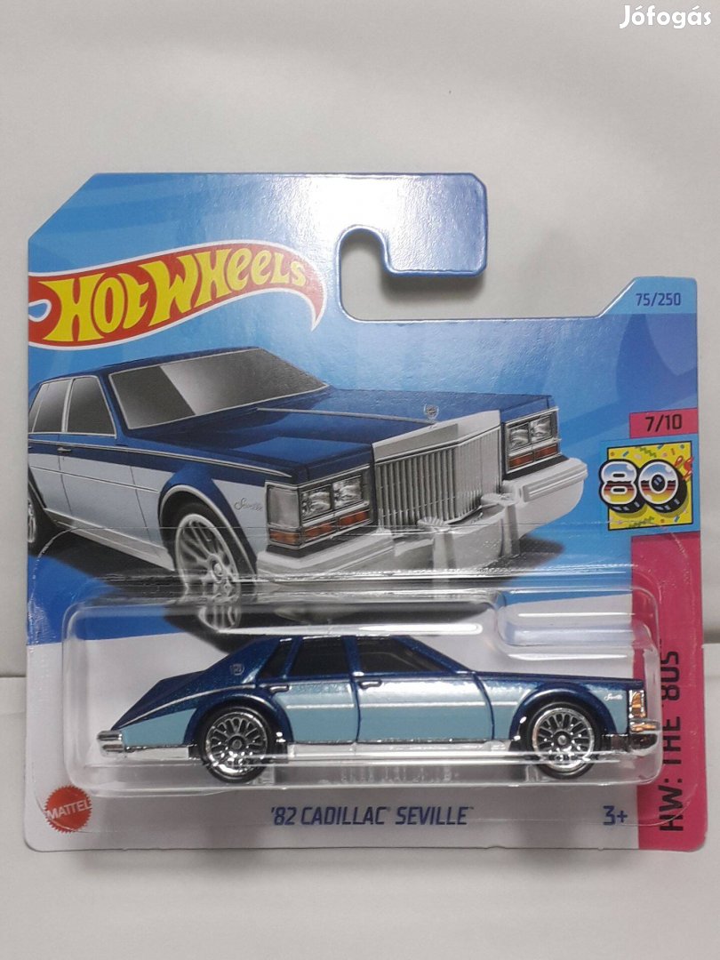 Hot Wheels '82 Cadillac Seville (blue) 2023