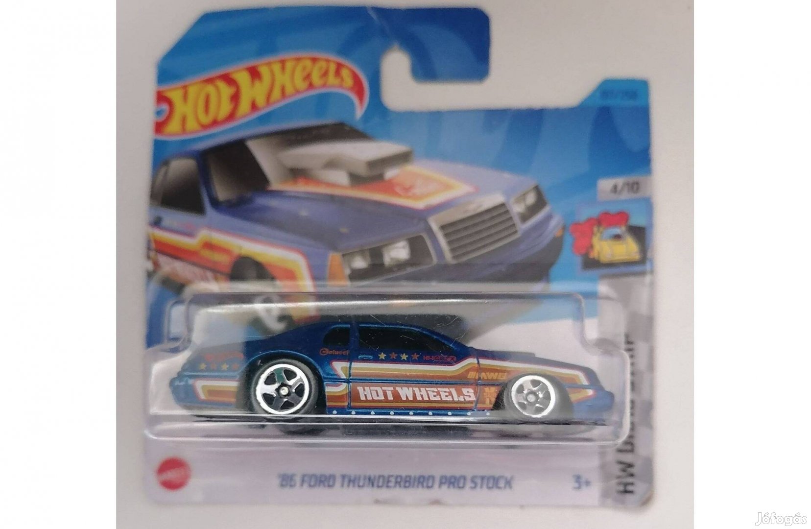 Hot Wheels '86 Ford Thunderbird Pro Stock blue