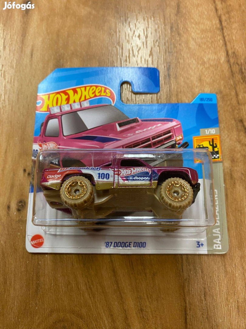 Hot Wheels '87 Dodge D100 (HKG73)