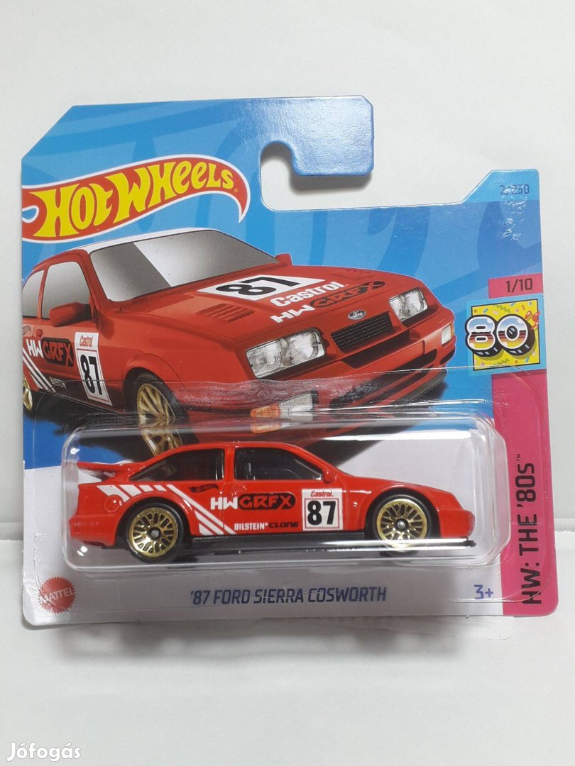 Hot Wheels '87 Ford Sierra Cosworth (red) 2023