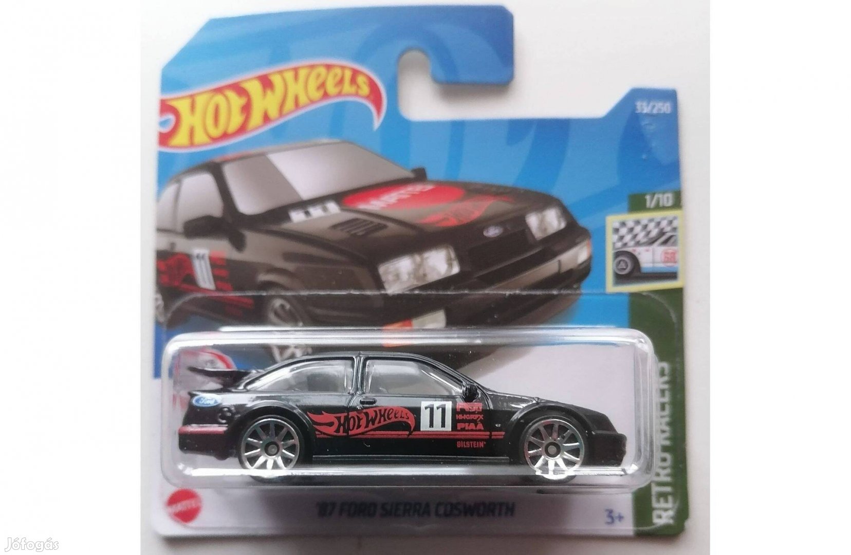 Hot Wheels '87 Ford Sierra Cosworth black