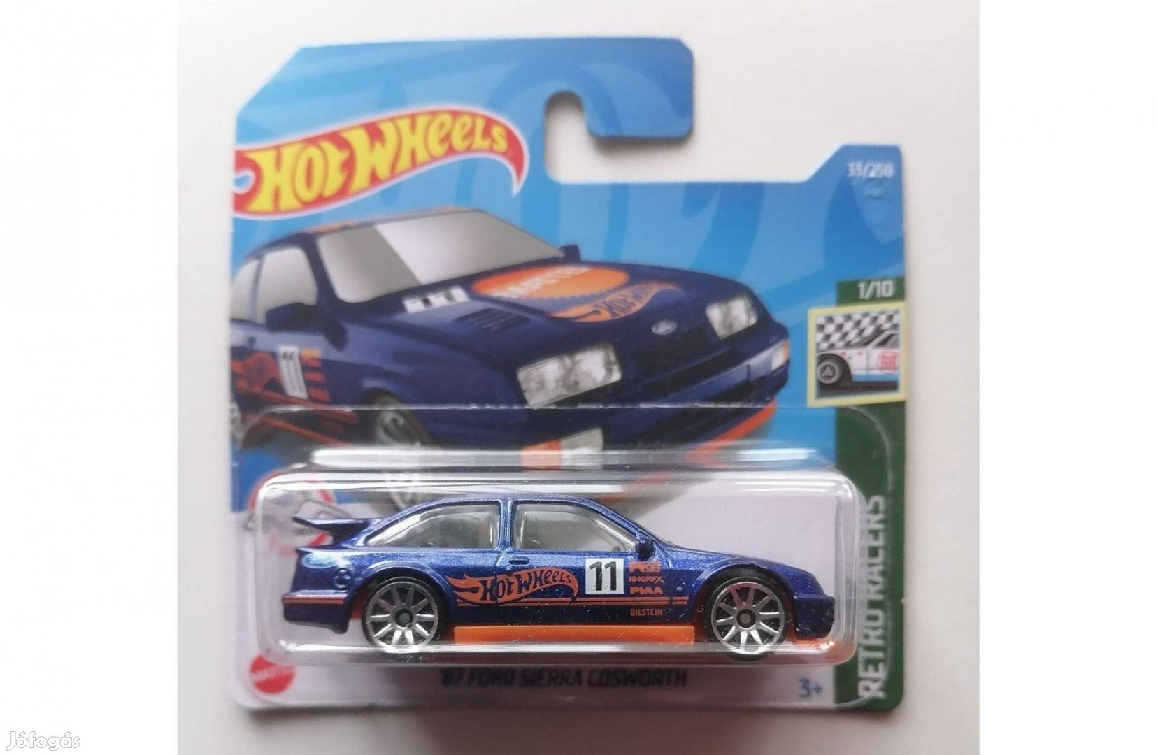 Hot Wheels '87 Ford Sierra Cosworth blue