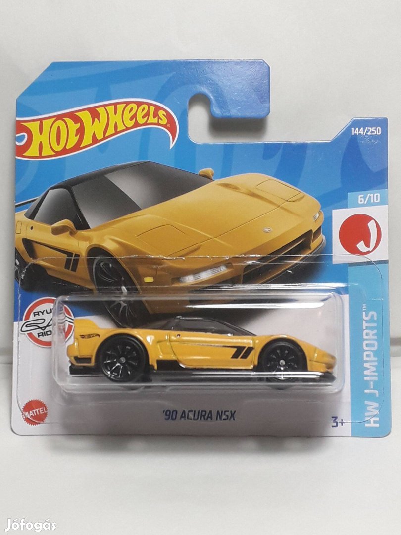 Hot Wheels '90 Acura Nsx (yellow) 2022